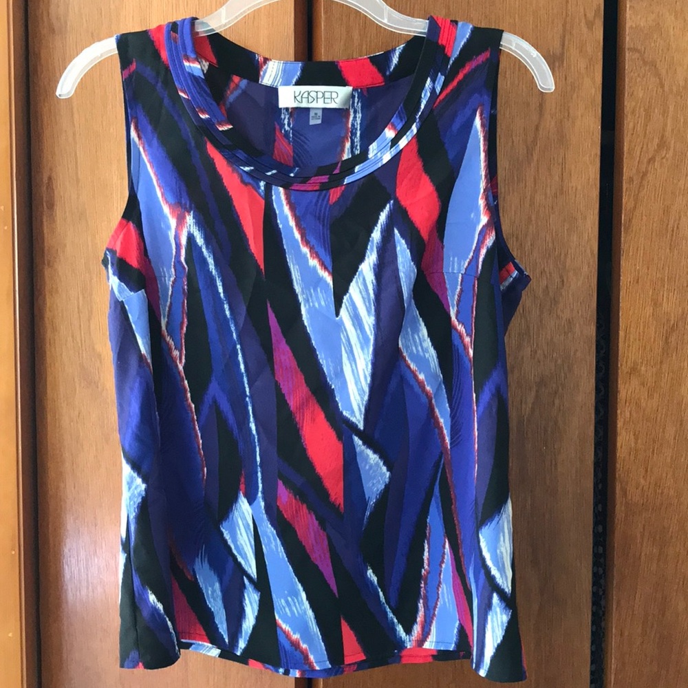 Kasper sleeveless top size M
